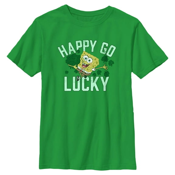 Boy's SpongeBob SquarePants Happy Go Lucky Graphic T-Shirt