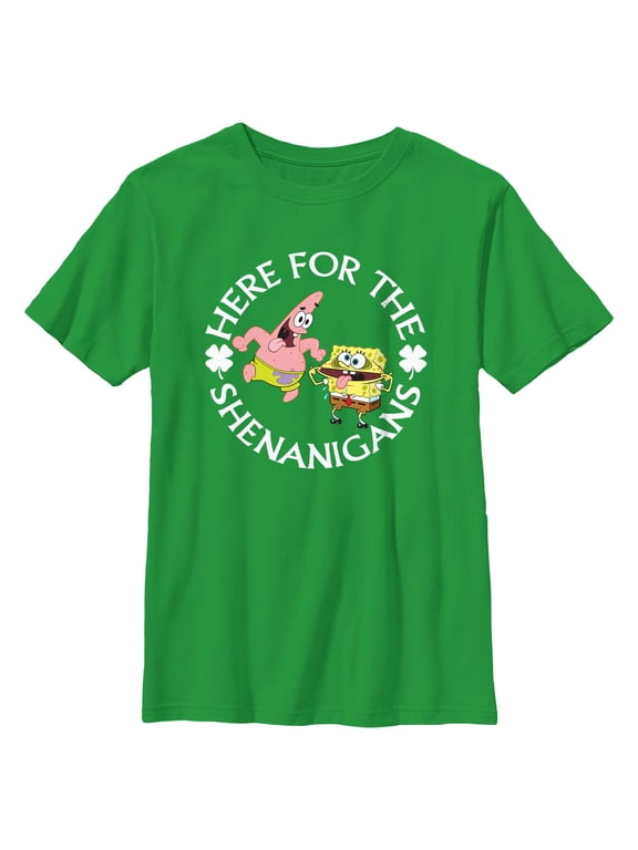 Boy's SpongeBob SquarePants Here for the Sponge Graphic T-Shirt