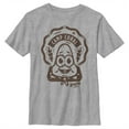 thumbnail image 1 of Boy's SpongeBob SquarePants Sponge on the Run Young Patrick Patch Graphic Tee Athletic Heather Medium, 1 of 4