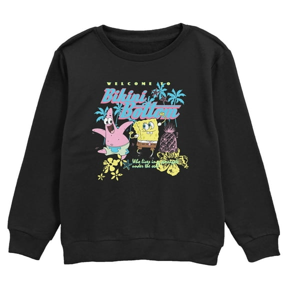 Boy's SpongeBob SquarePants Welcome to Bikini Bottom  Sweatshirt