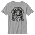 thumbnail image 1 of Boy's Star Trek Spock Always Shall Be Valentine  Graphic Tee Athletic Heather X Large, 1 of 5