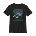 thumbnail image 1 of Boy's Star Trek: The Original Series Space the Final Frontier  Graphic Tee Black X Large, 1 of 4