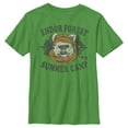 thumbnail image 1 of Boy's Star Wars: A New Hope Endor Summer Camp Graphic Tee Kelly Green Medium, 1 of 4