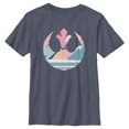 thumbnail image 1 of Boy's Star Wars Coloring Easter Egg Rebel Alliance Logo  Graphic Tee Navy Blue Heather Medium, 1 of 3