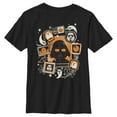 thumbnail image 1 of Boy's Star Wars Dark Side Halloween  Graphic Tee Black X Large, 1 of 5