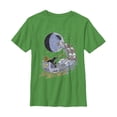 thumbnail image 1 of Boy's Star Wars Darth Vader Starry Sleigh Graphic Tee Kelly Green Large, 1 of 3