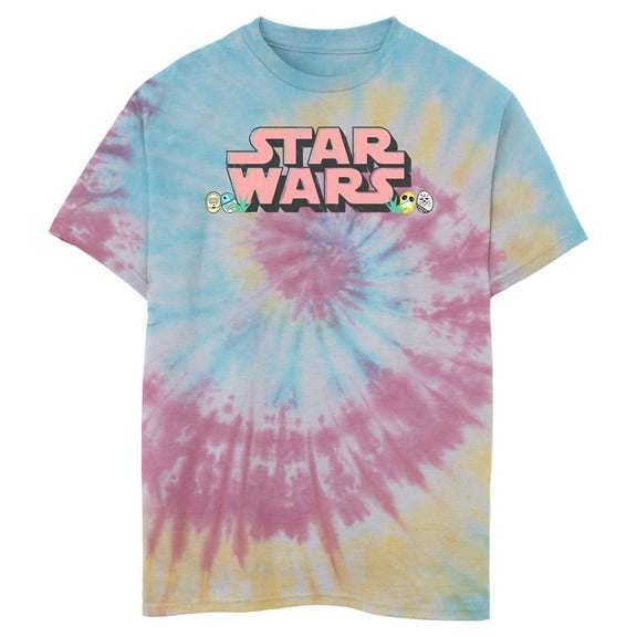 Boy's Star Wars Easter Themed Chest Logo  Graphic T-Shirt