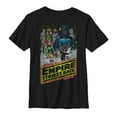 thumbnail image 1 of Boy's Star Wars Empire Strikes Back Graphic Tee Black X Large, 1 of 4