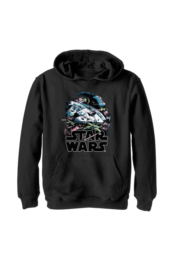 Boy's Star Wars Epic Space Battle Pull Over Hoodie