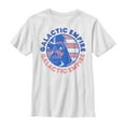 thumbnail image 1 of Boy's Star Wars Galactic Empire Darth Vader Window  Graphic Tee White X Small, 1 of 4