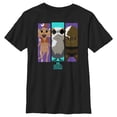 thumbnail image 1 of Boy's Star Wars: Galaxy of Creatures Panel of Creatures  Graphic Tee Black Medium, 1 of 5