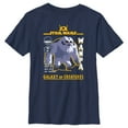 thumbnail image 1 of Boy's Star Wars: Galaxy of Creatures The Wampa Graphic Tee Navy Blue Large, 1 of 4