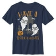 thumbnail image 1 of Boy's Star Wars Ghoulactic Halloween Stormtrooper  Graphic Tee Navy Blue Medium, 1 of 4
