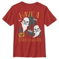 thumbnail image 1 of Boy's Star Wars Ghoulactic Halloween Stormtrooper  Graphic Tee Red Medium, 1 of 4