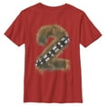 thumbnail image 1 of Boy's Star Wars Hairy Chewbacca 2nd Birthday Graphic T-Shirt, 1 of 4