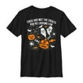 thumbnail image 1 of Boy's Star Wars Halloween Not the Treats Graphic Tee Black Large, 1 of 4