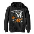 thumbnail image 1 of Boy's Star Wars Halloween Not the Treats  Pull Over Hoodie Black Medium, 1 of 3