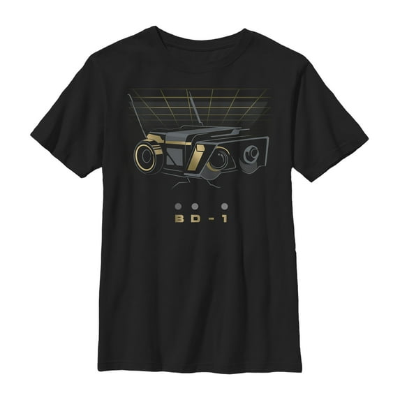 Boy's Star Wars Jedi: Fallen Order BD-1 Droid Graphic Tee Black Small