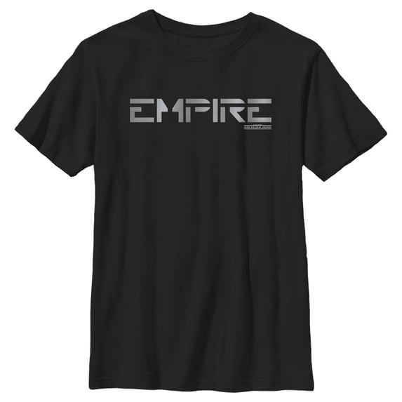 Boy's Star Wars Jedi: Fallen Order Empire Label Graphic Tee Black Medium