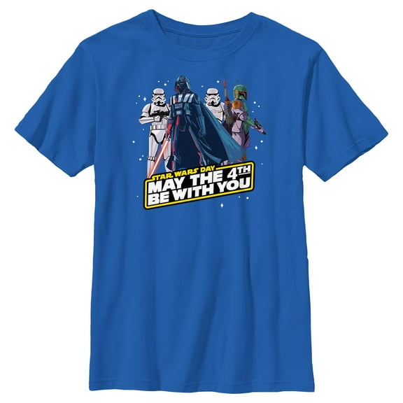 Boy's Star Wars May the Fourth Be With You Day  Graphic T-Shirt