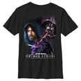 thumbnail image 1 of Boy's Star Wars: Obi-Wan Kenobi Vader and Kenobi Face Off  Graphic Tee Black Small, 1 of 5