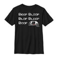thumbnail image 1 of Boy's Star Wars R2-D2 Quote  Graphic Tee Black Medium, 1 of 4