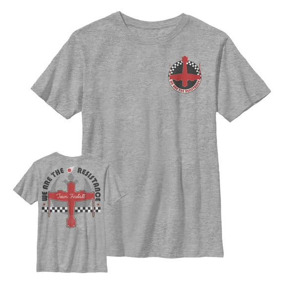 Boy's Star Wars Resistance Be Team Fireball Graphic Tee Athletic Heather Large