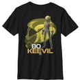 thumbnail image 1 of Boy's Star Wars Resistance Bo Keevil Helmet  Graphic Tee Black X Small, 1 of 4