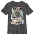 thumbnail image 1 of Boy's Star Wars Resistance Droid Frame  Graphic Tee Charcoal Heather Medium, 1 of 4