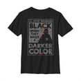 thumbnail image 1 of Boy's Star Wars Stop Wearing Darth Vader Graphic Tee Black Large, 1 of 4