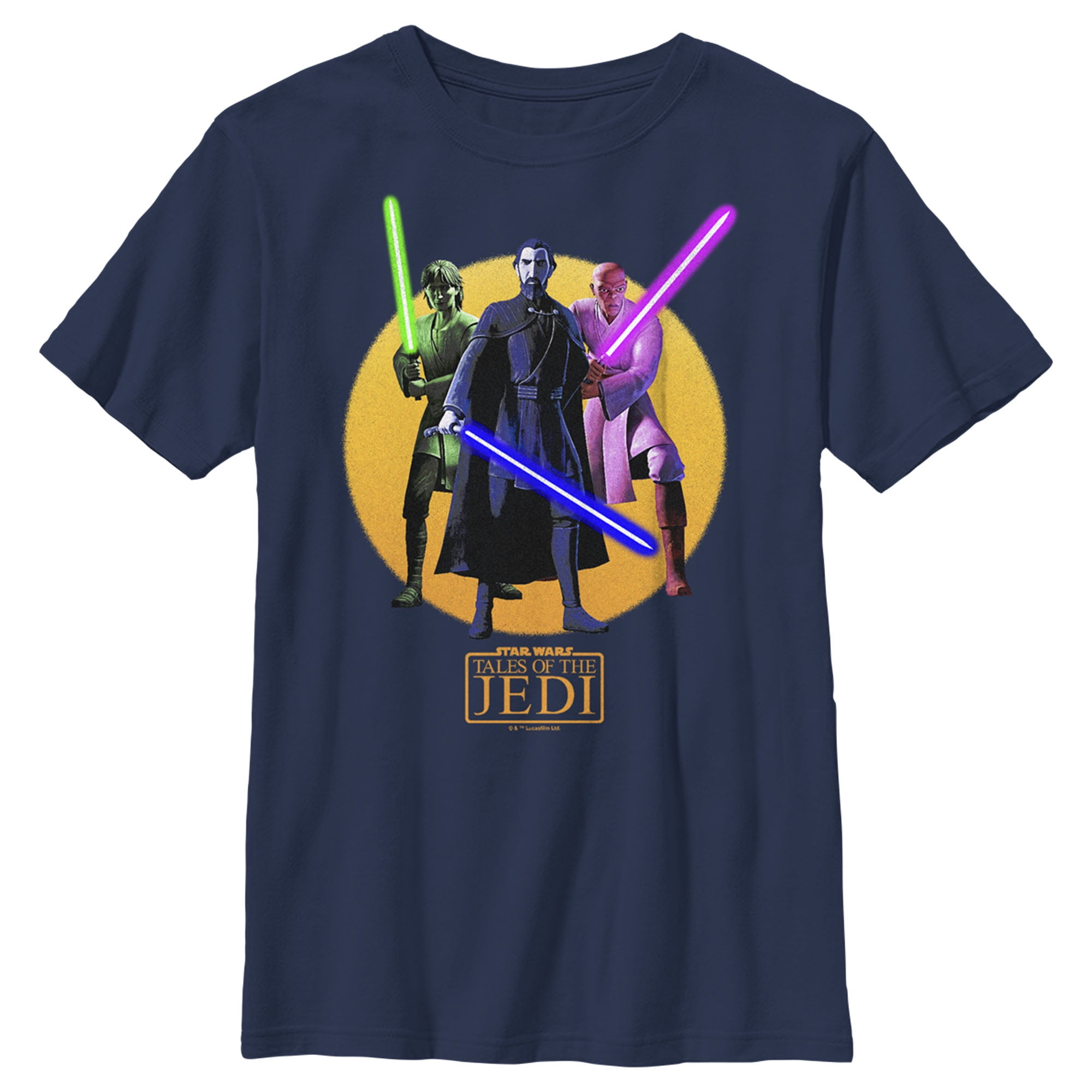 Boy's Star Wars: Tales of the Jedi Lightsaber Jedis Graphic Tee - Main Image