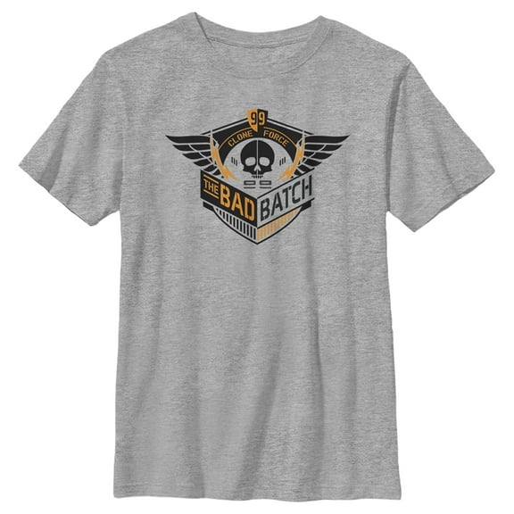 Boy's Star Wars: The Bad Batch Clone Force Graphic Tee Athletic Heather X Large