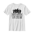 thumbnail image 1 of Boy's Star Wars: The Clone Wars Bad Batch  Graphic Tee White X Large, 1 of 4