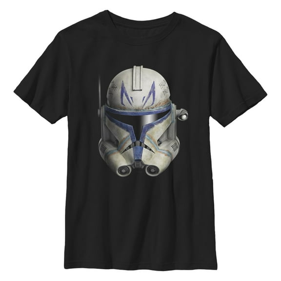 Boy's Star Wars: The Clone Wars Commander Rex Big Face  Graphic T-Shirt