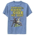 thumbnail image 1 of Boy's Star Wars: The Clone Wars Threat To The Dark Side We Are Performance Graphic Tee Royal Blue Heather X Large, 1 of 4