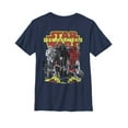 thumbnail image 1 of Boy's Star Wars The Last Jedi First Order Defense  Graphic Tee Navy Blue X Large, 1 of 3
