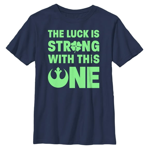 Boy's Star Wars The Luck Is Strong  Graphic T-Shirt