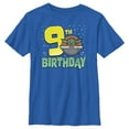 thumbnail image 1 of Boy's Star Wars: The Mandalorian 9th Birthday Grogu Bassinet  Graphic Tee Royal Blue Small, 1 of 5