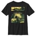 thumbnail image 1 of Boy's Star Wars: The Mandalorian Concord Dawn Caste  Graphic Tee Black Small, 1 of 5