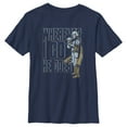 thumbnail image 1 of Boy's Star Wars: The Mandalorian Father's Day Grogu and Mando Graphic Tee Navy Blue Medium, 1 of 4