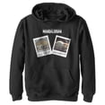 thumbnail image 1 of Boy's Star Wars: The Mandalorian Grogu Firsts Portraits Pull Over Hoodie Black X Large, 1 of 3