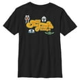 thumbnail image 1 of Boy's Star Wars: The Mandalorian May the Fourth Be With You Character Icons  Graphic Tee Black X Small, 1 of 5
