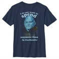 thumbnail image 1 of Boy's Star Wars: The Mandalorian Mythrol No More Carbonite Graphic Tee Navy Blue Large, 1 of 4