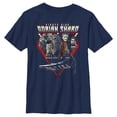 thumbnail image 1 of Boy's Star Wars: The Mandalorian Pirate King Gorian Shard  Graphic Tee Navy Blue Medium, 1 of 4