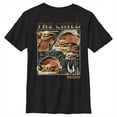 thumbnail image 1 of Boy's Star Wars: The Mandalorian The Child Collage  Graphic Tee Black X Small, 1 of 4