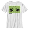 thumbnail image 1 of Boy's Star Wars: The Mandalorian The Child Hypnotic Eyes  Graphic Tee White Small, 1 of 5