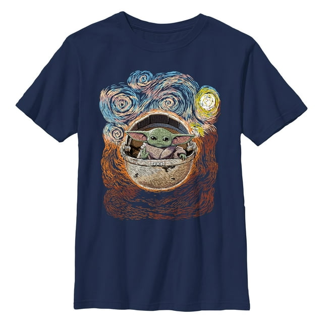Boy's Star Wars: The Mandalorian The Child Painting  Graphic T-Shirt