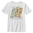 thumbnail image 1 of Boy's Star Wars: The Mandalorian The Partnership  Graphic Tee White Large, 1 of 5