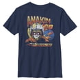 thumbnail image 1 of Boy's Star Wars: The Phantom Menace Podracing Anakin 99  Graphic Tee Navy Blue Large, 1 of 4