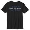 thumbnail image 1 of Boy's Star Wars: The Rise of Skywalker Classic Logo Graphic Tee Black Large, 1 of 4